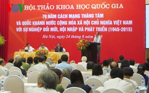 Seminar to mark 70 years of August Revolution and National Day opens in Hanoi - ảnh 1